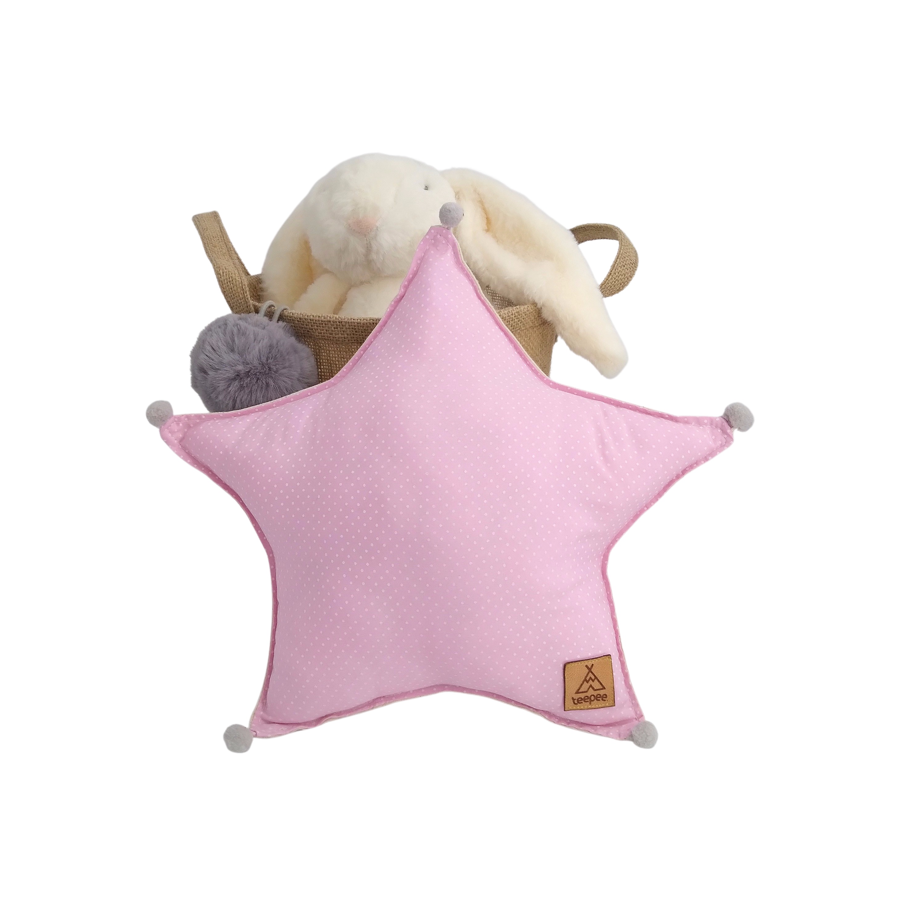 COJIN ESTRELLA ROSADO