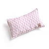 COJIN INFANTIL RECTANGULAR ROSE ZIGZAG