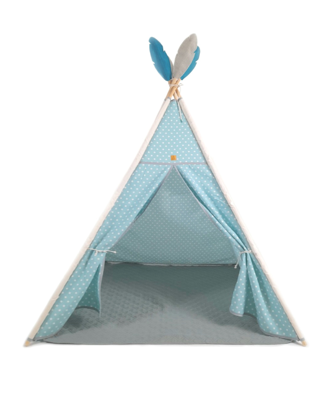 CARPA TEEPEE (TIPI) MODELO GREEN + PLAYMAT + BOLSO DE TRANSPORTE
