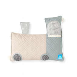 COJIN SENSORIAL, PROTECTOR DE CUNA O CAMA, MODELO TREN BOHO#2