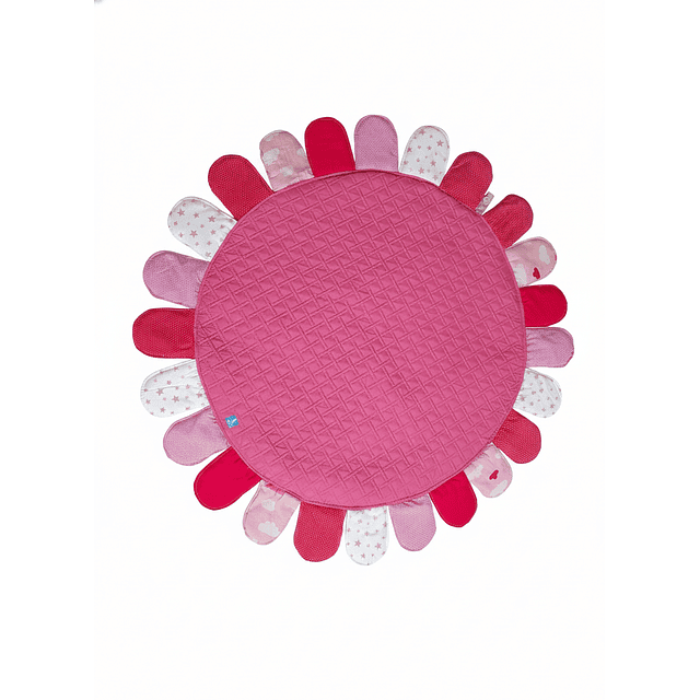 PLAYMAT ACOLCHADO REDONDO, MODELO ROSE