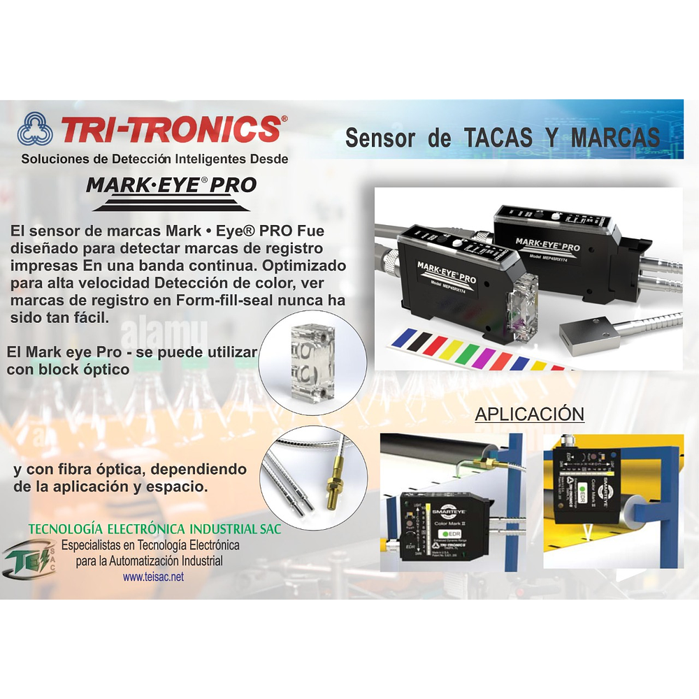 SENSORES TRI TRONICS   TEISAC CHINCHA LIMA PERU