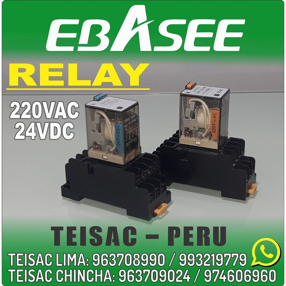   EBASSE TEISAC MARCA  ELECTROMECANICA 