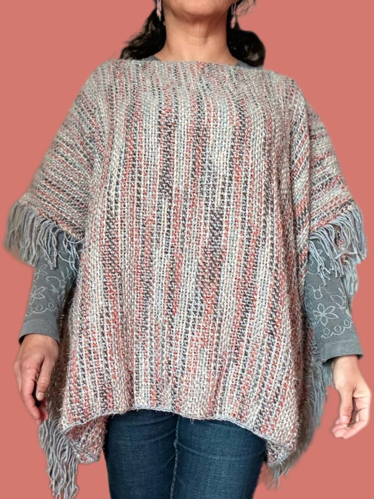 PONCHO BLUSÓN GRIS 2