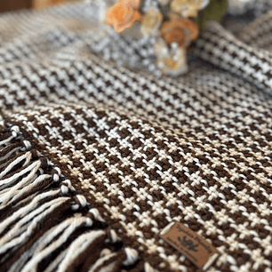 MANTA / ECHARPE PIED DE POULE 