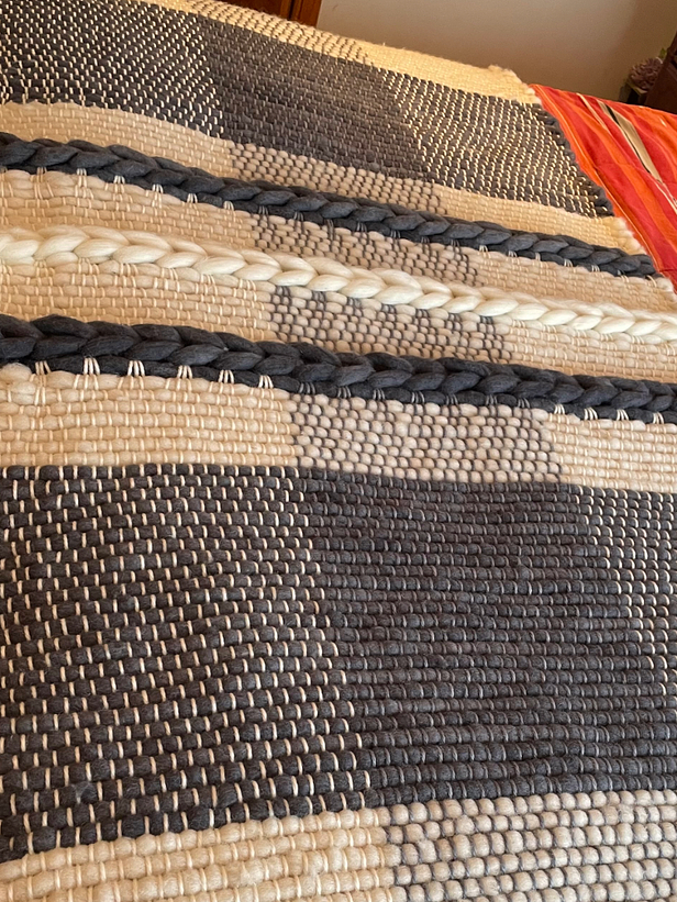 PIECERA TRENZA GRIS 3