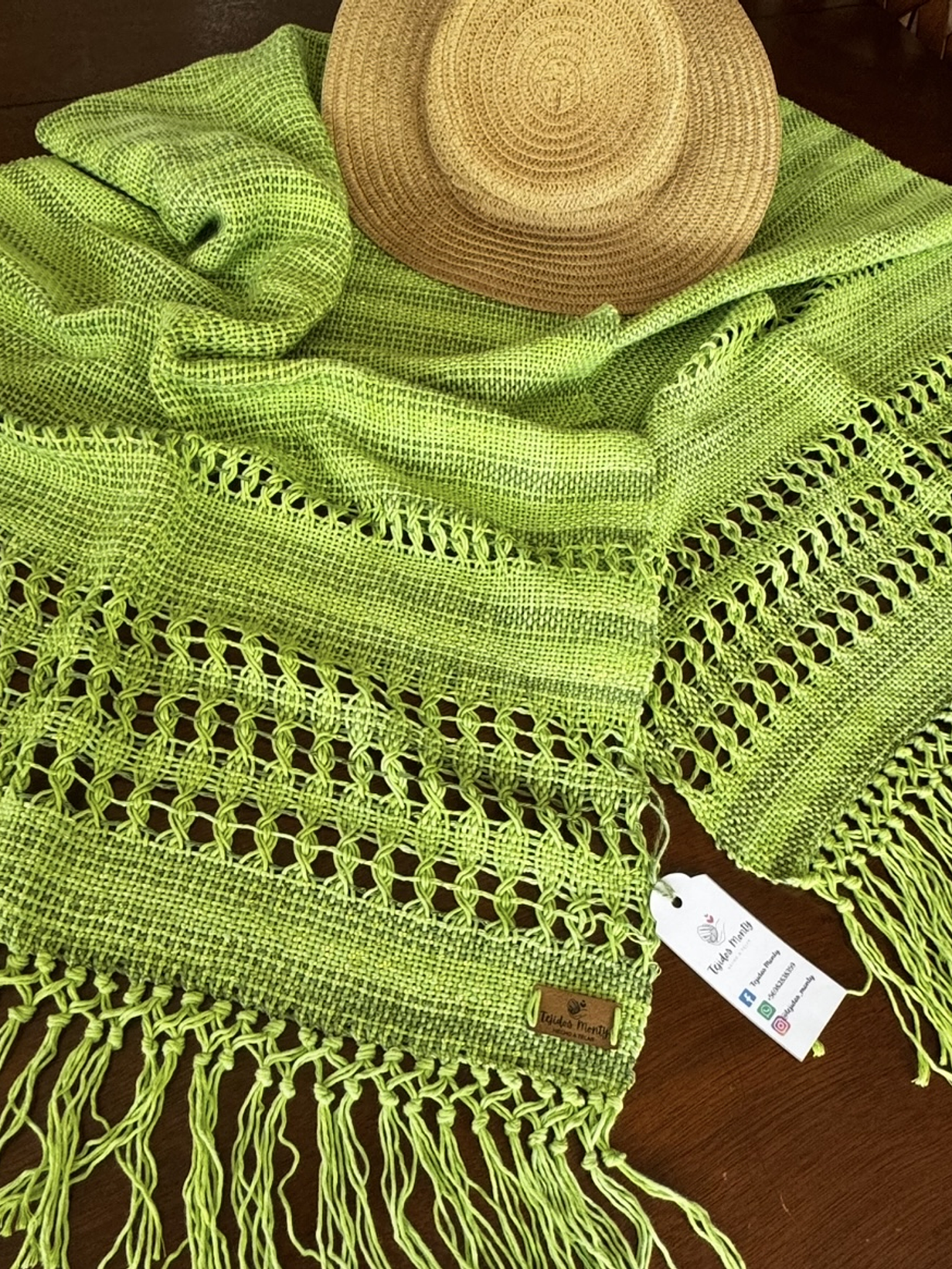 ECHARPE / PAÑUELO VERDE  1