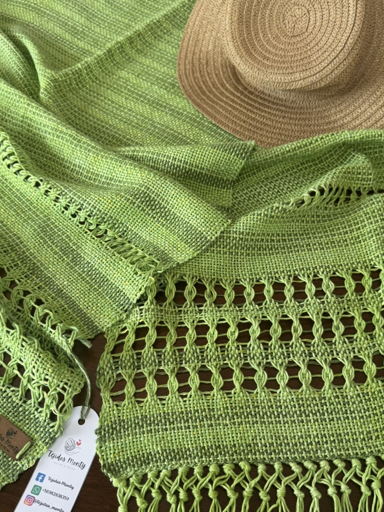 ECHARPE / PAÑUELO VERDE  3