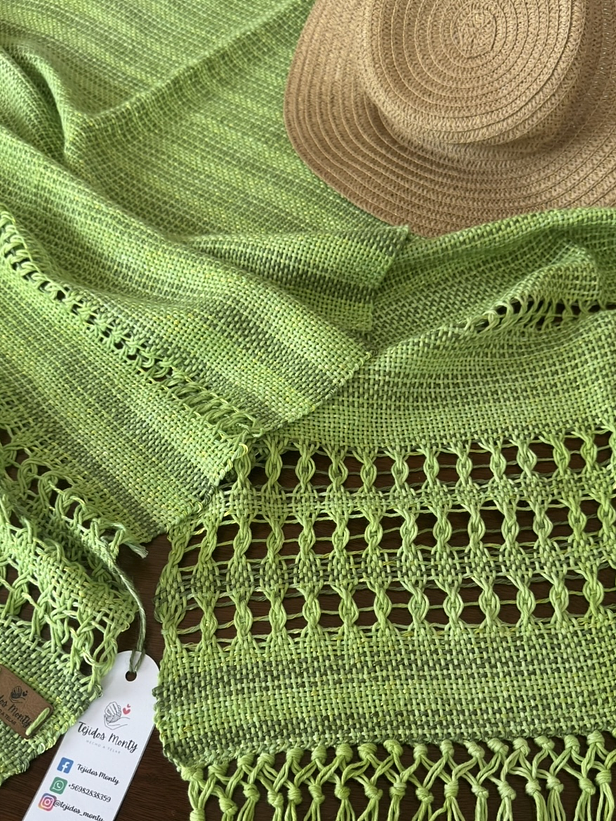 ECHARPE / PAÑUELO VERDE  3