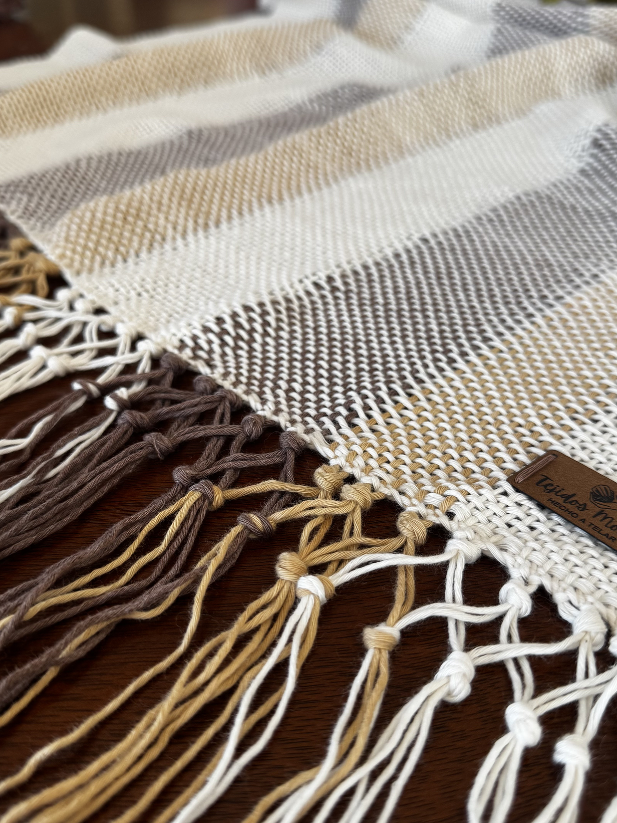 ECHARPE FRANJAS CRUDO-BEIGE 3