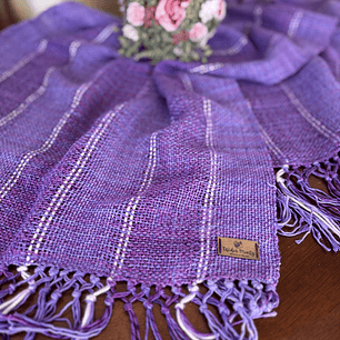 ECHARPE / PAÑUELO MORADO 