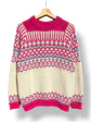 Chaleco Jacquard Geométrico en Tres Colores - Miniatura 3