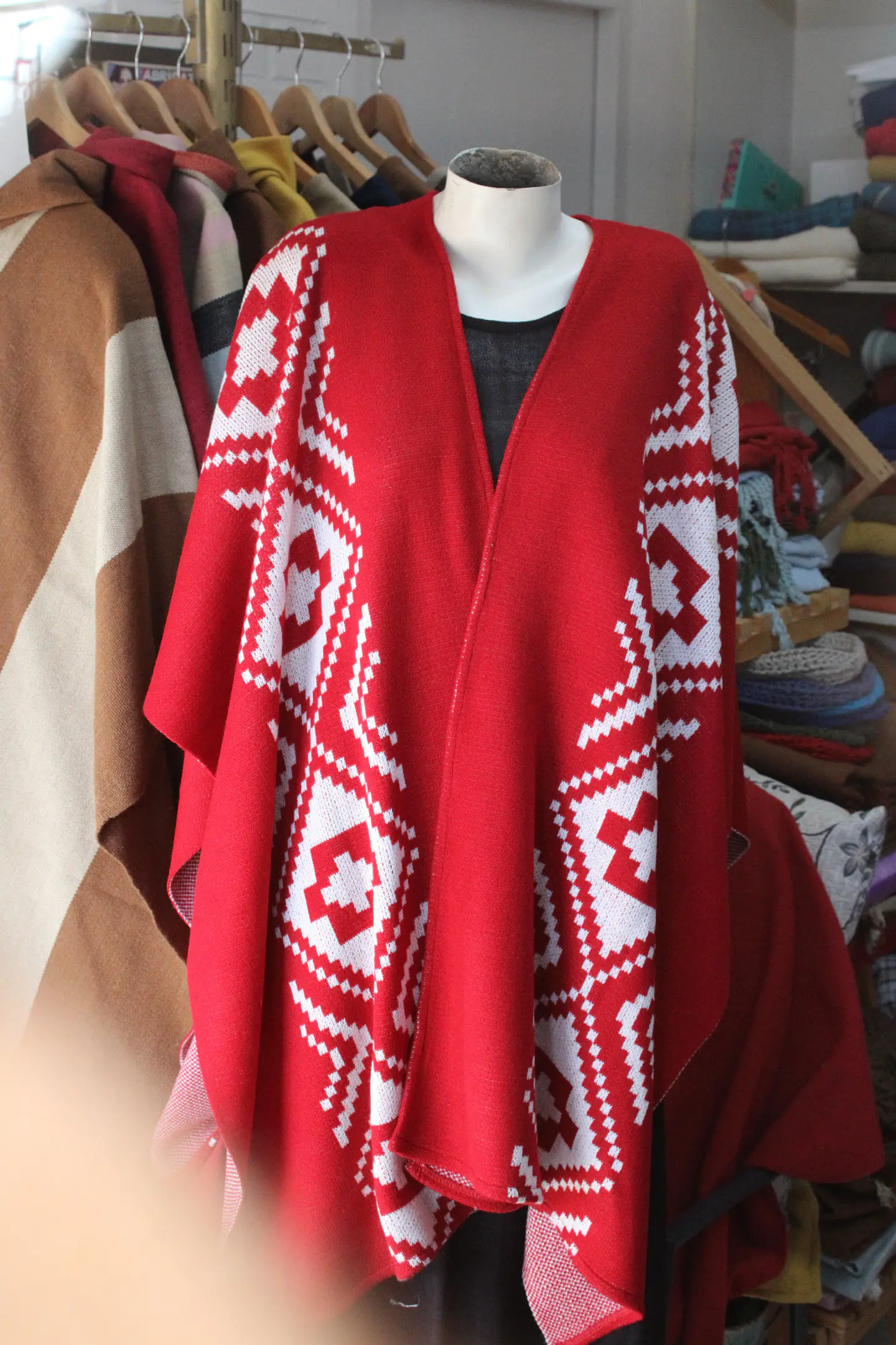 Ruana Jacquard 2