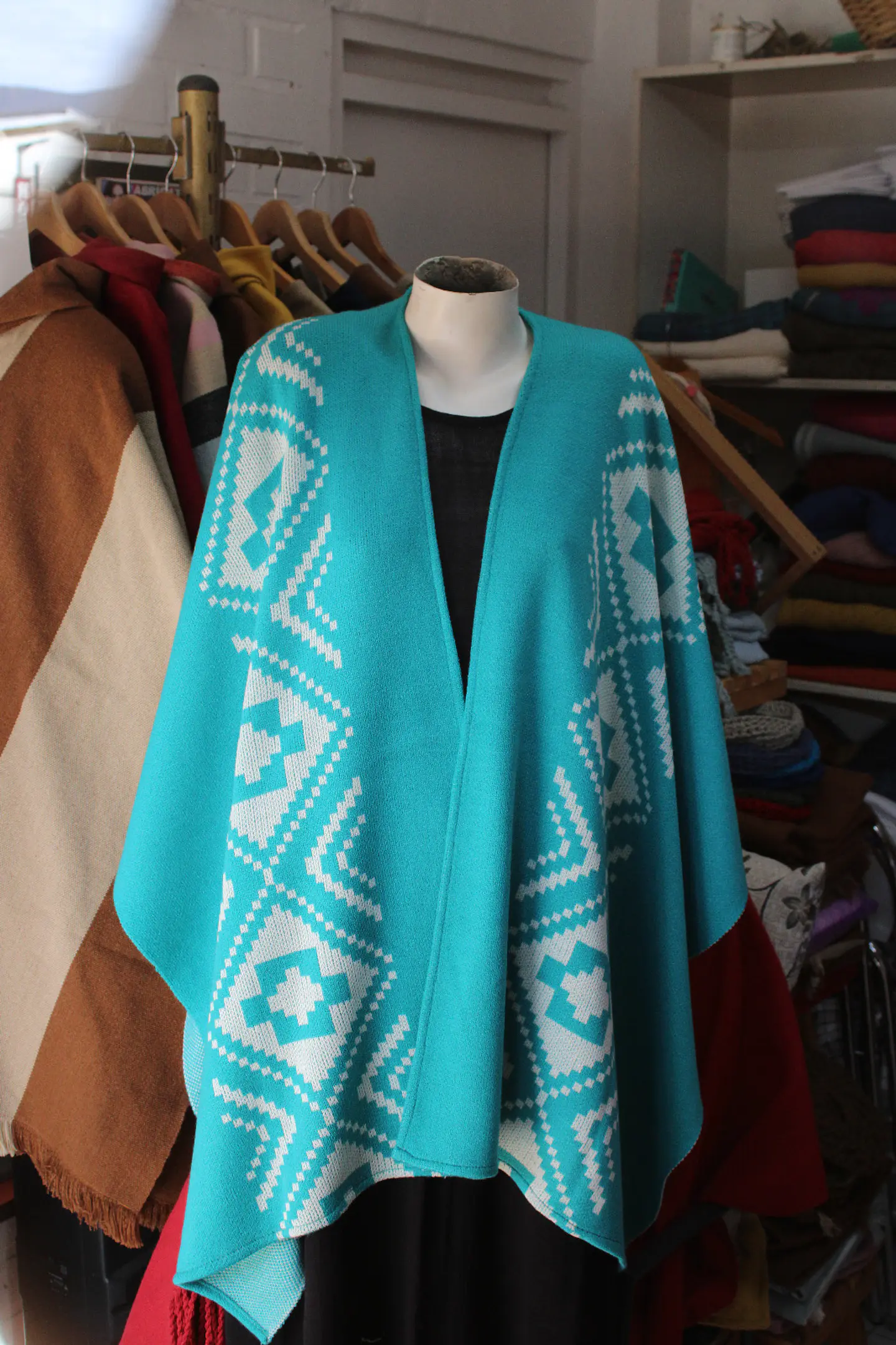 Ruana Jacquard 3