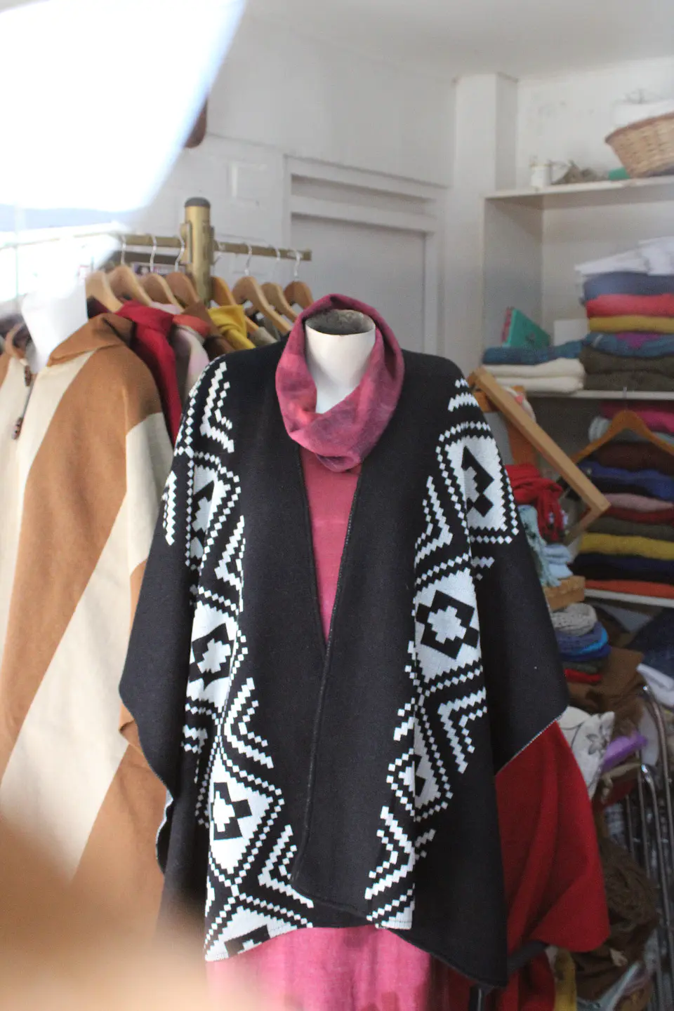 Ruana Jacquard 5