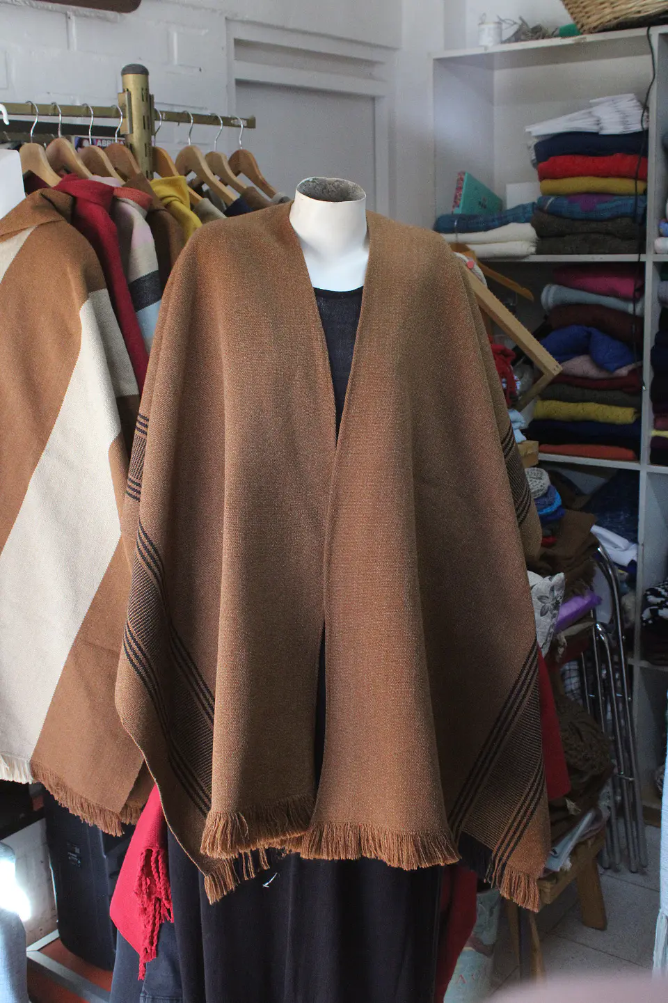 Ruana rustica alpaca  3