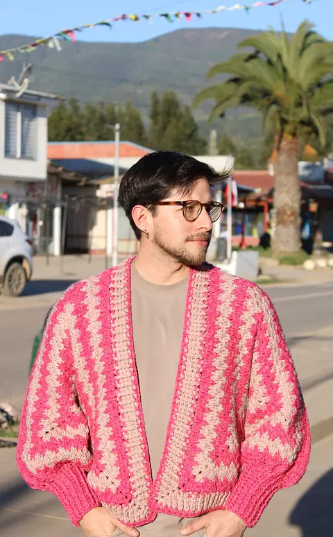 Chaqueta Rosa del Valle