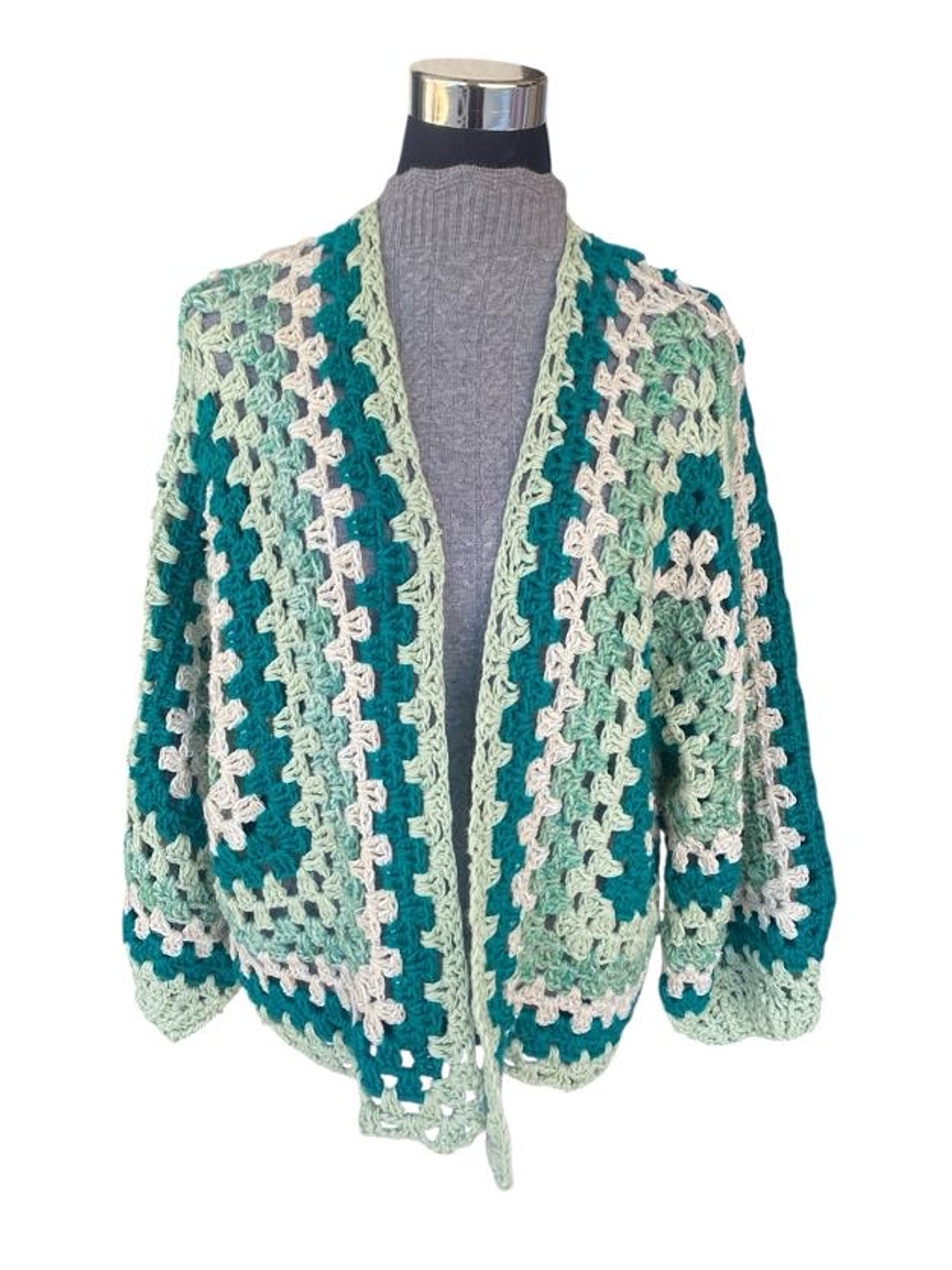 CHALECO CROCHET A MANO 1