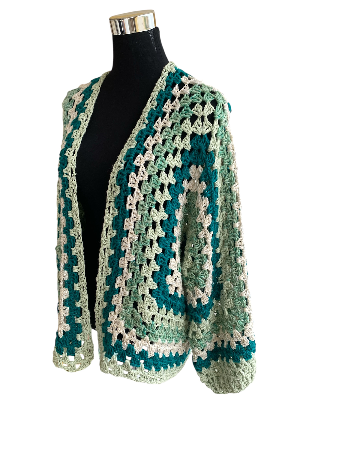 CHALECO CROCHET A MANO 2