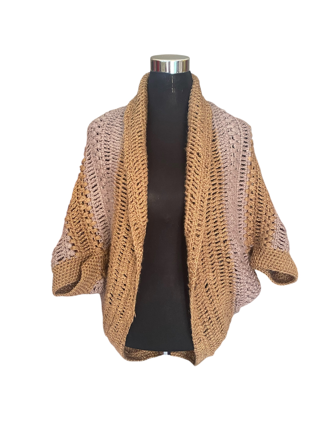 Chaleco hecho a mano crochet 1