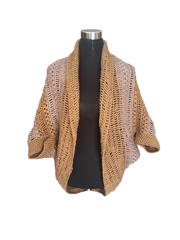 Chaleco hecho a mano crochet 1