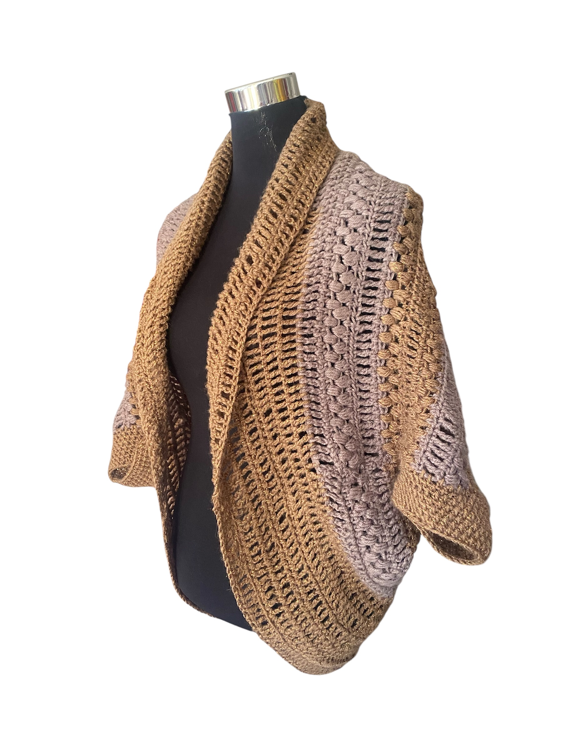 Chaleco hecho a mano crochet 2