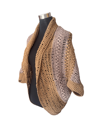 Chaleco hecho a mano crochet