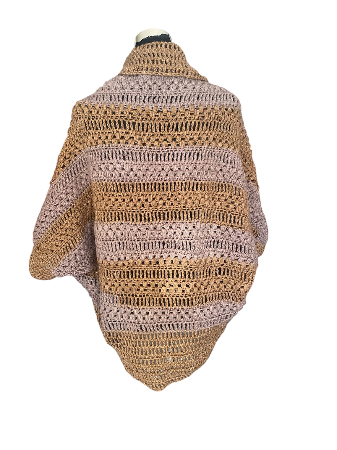 Chaleco hecho a mano crochet 3