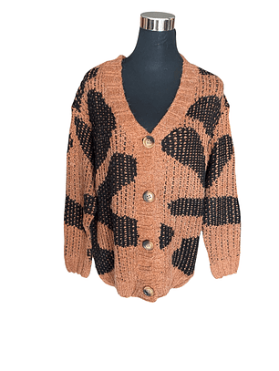 CHALECO PRINT EN LANA