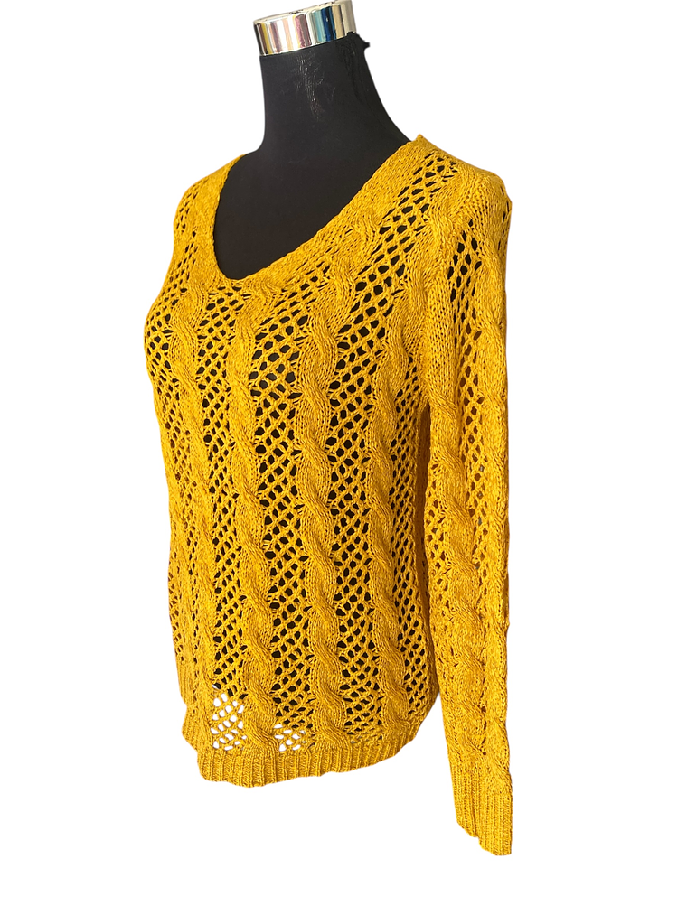 POLERON TRENZADO HILO CON AMARRA ESPALDA 4