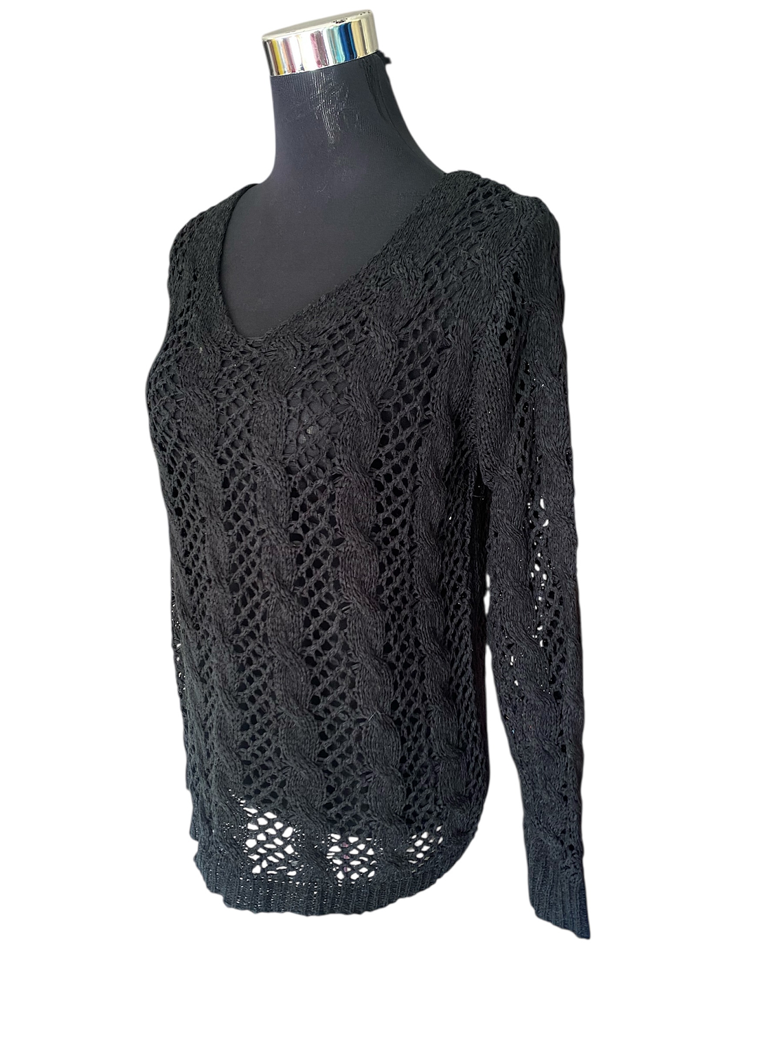 POLERON TRENZADO HILO CON AMARRA ESPALDA 5