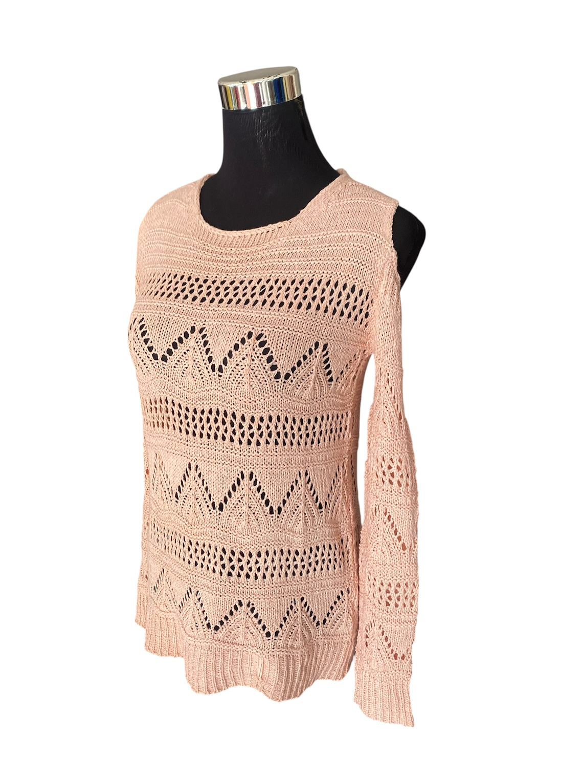 POLERON HILO HOMBRO DESCUBIERTO Y AMARRA 7