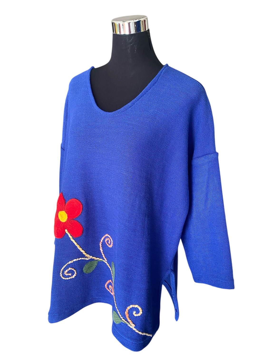 POLERON BORDADO OVERSIZE  2