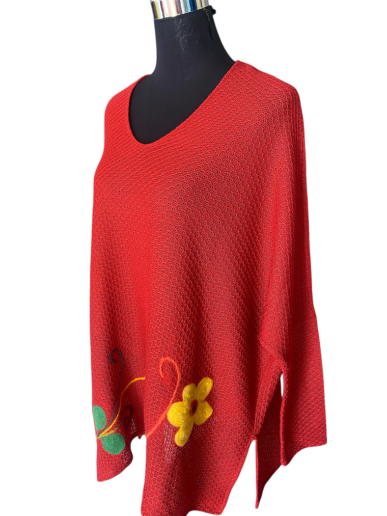 POLERON BORDADO OVERSIZE  3