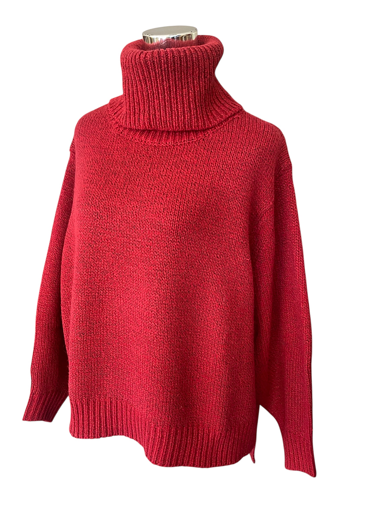 SWEATER CUELLO ALTO OVERSIZE  2