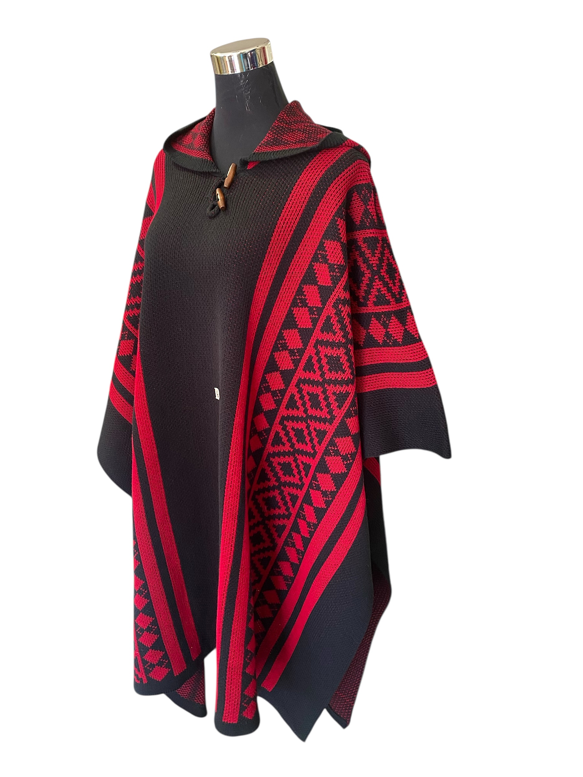 PONCHOS CON GORRO  3