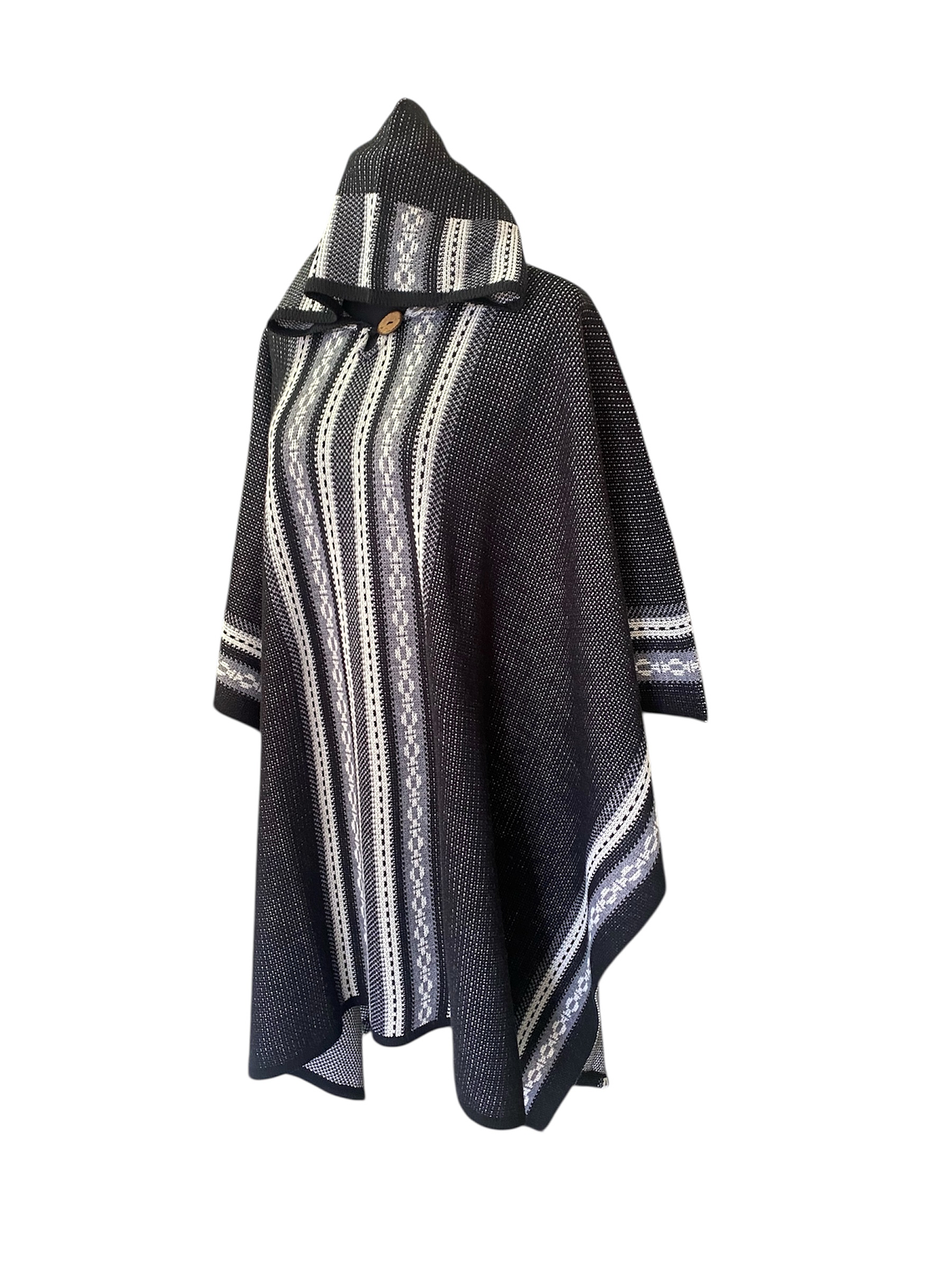 PONCHOS CON GORRO  4