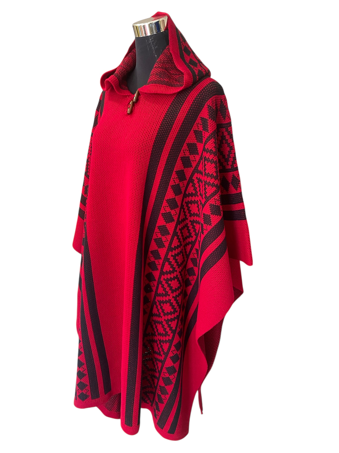 PONCHOS CON GORRO  5