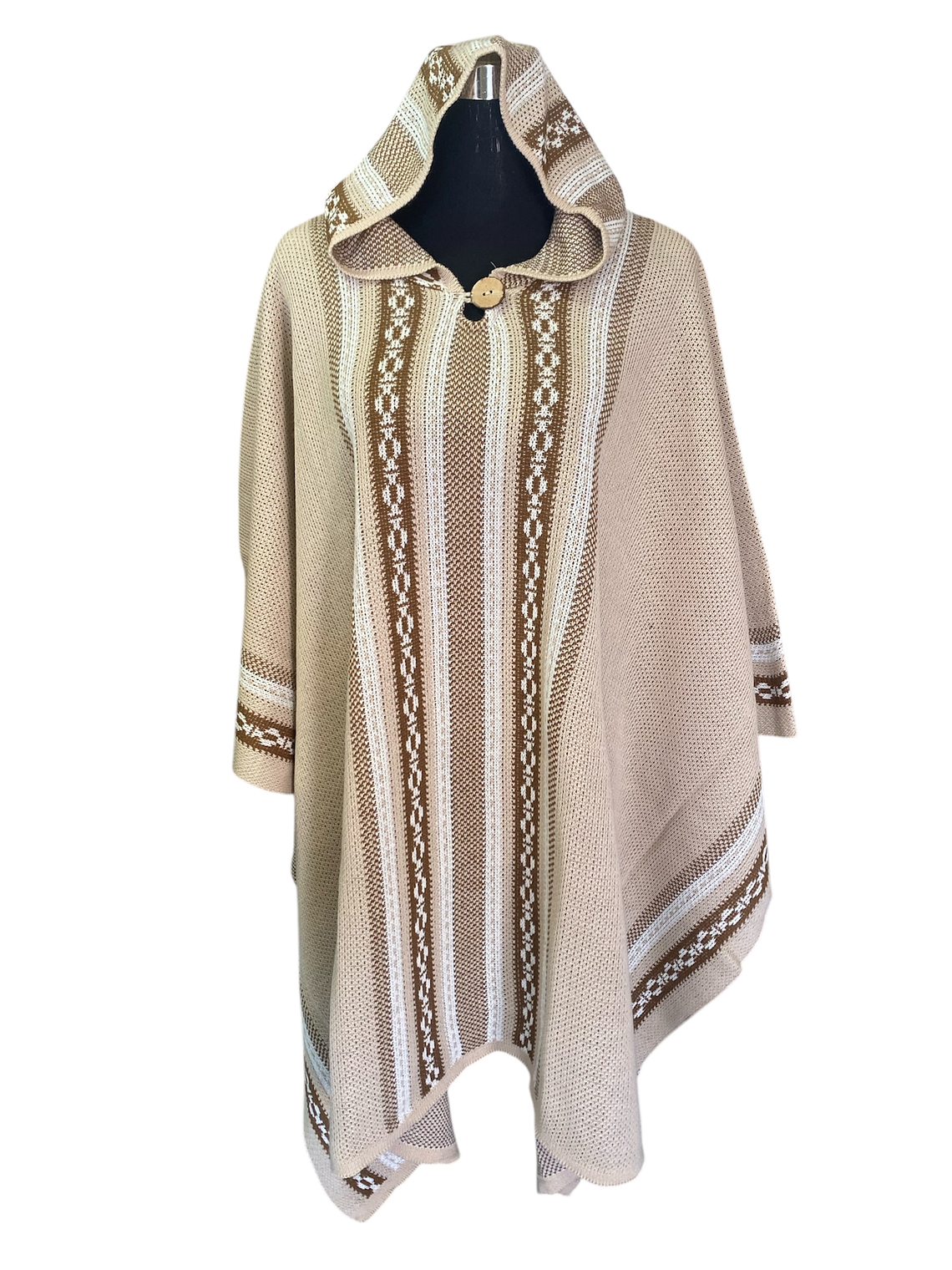 PONCHOS CON GORRO  6