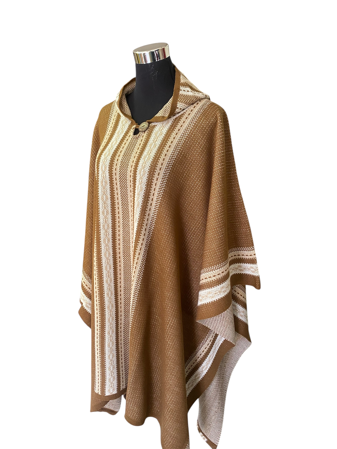 PONCHOS CON GORRO  7