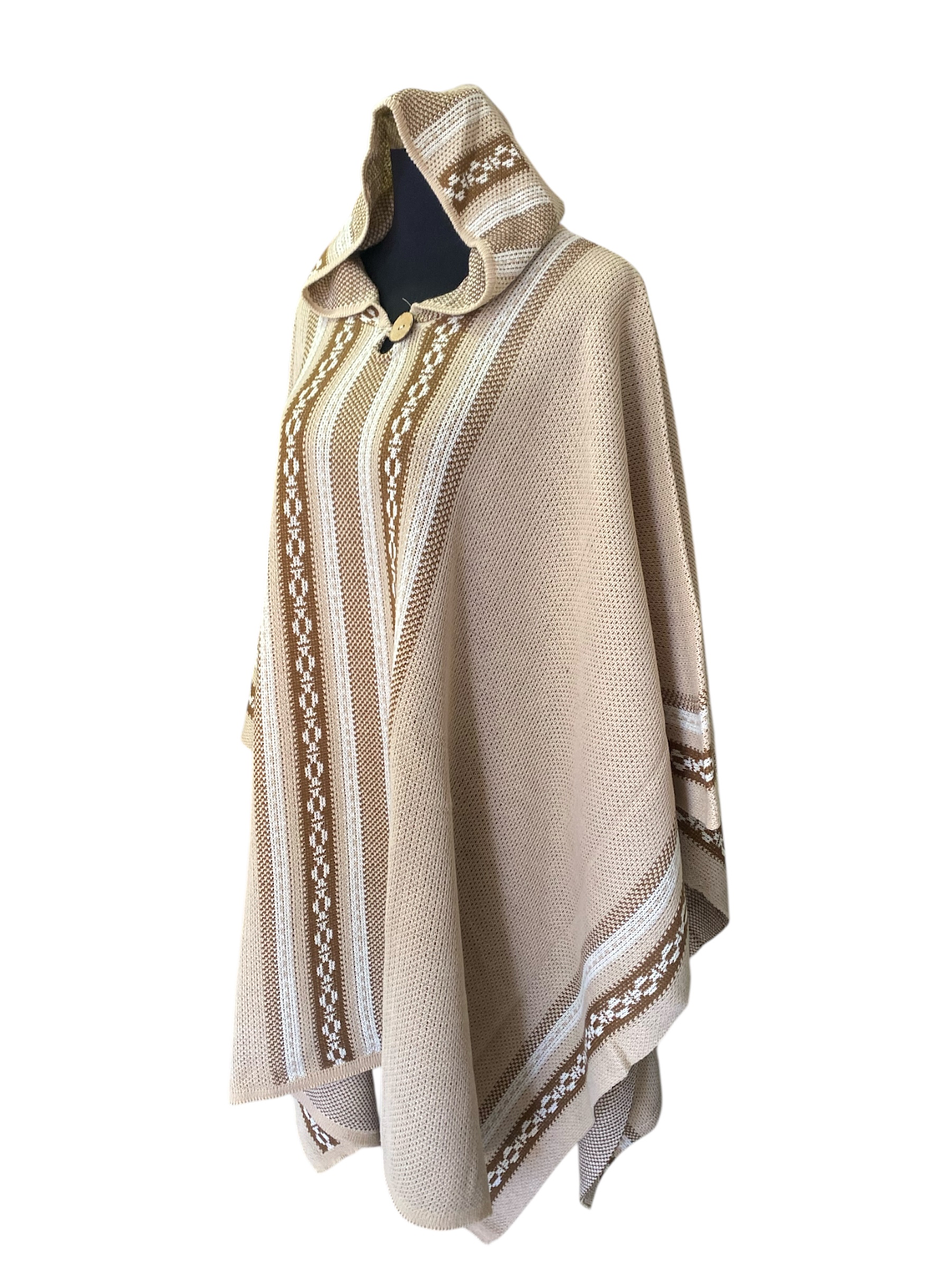 PONCHOS CON GORRO  8