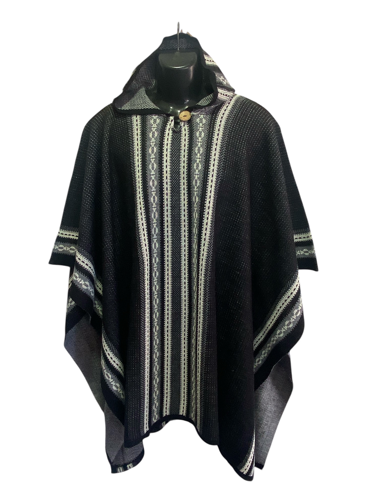 PONCHOS CON GORRO  15