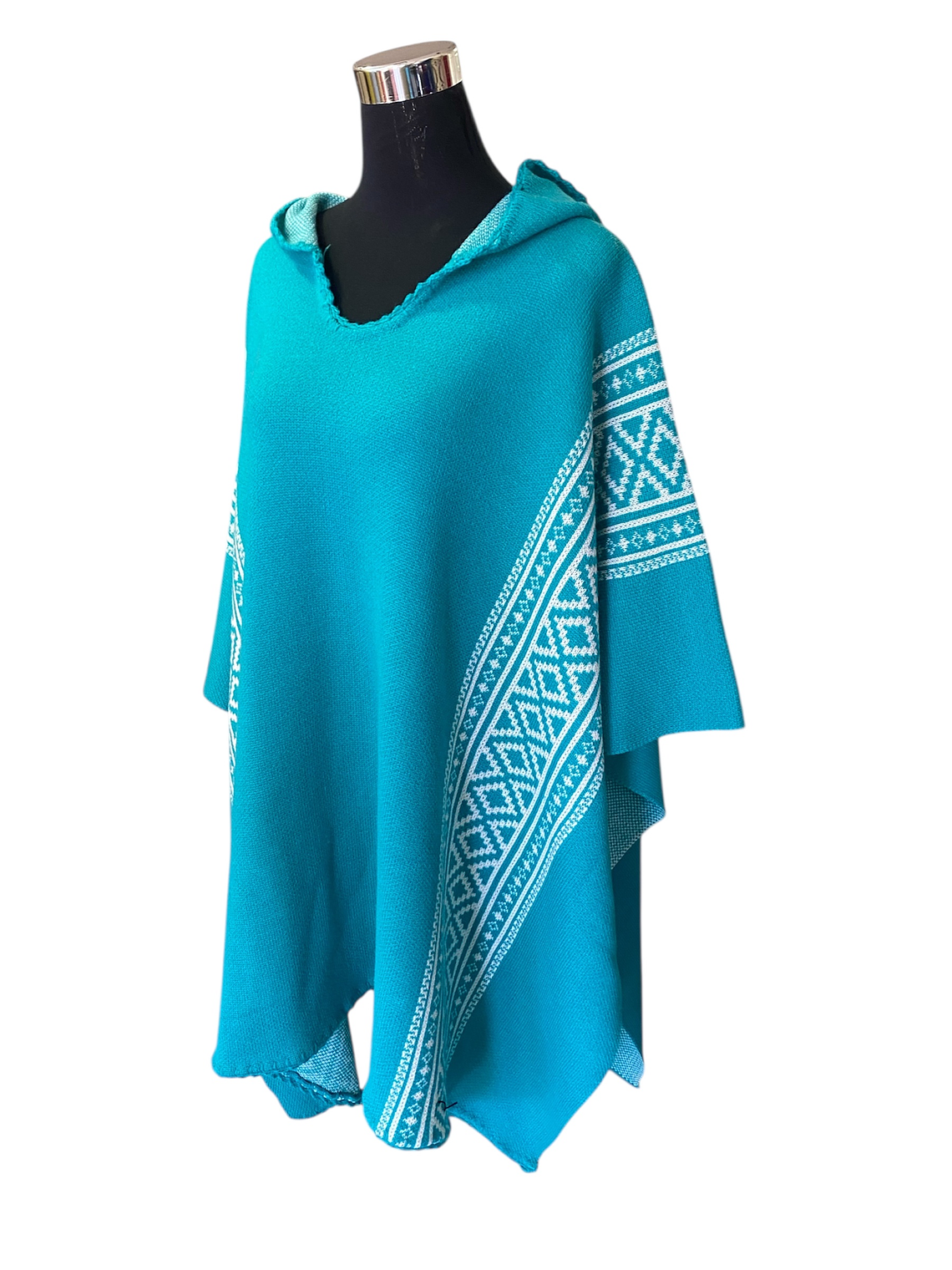 PONCHOS CON GORRO  7