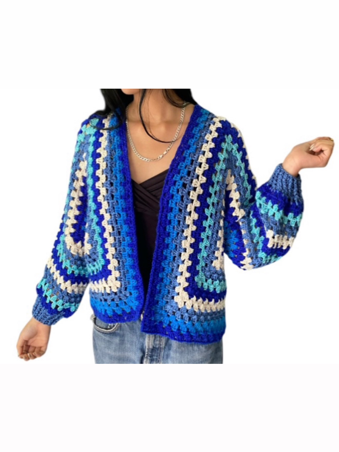 CHALECO CROCHET A MANO 1