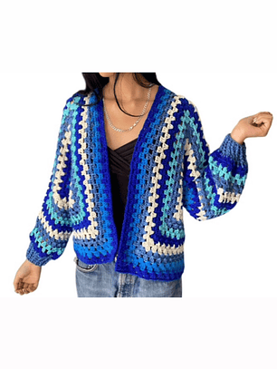 CHALECO CROCHET A MANO