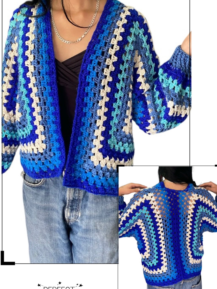 CHALECO CROCHET A MANO 3