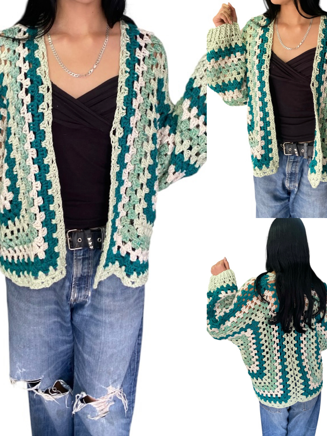 CHALECO CROCHET A MANO 3