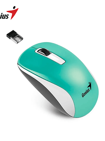 Mouse Genius Nx-7010 Wireless Blueeye Turquesa