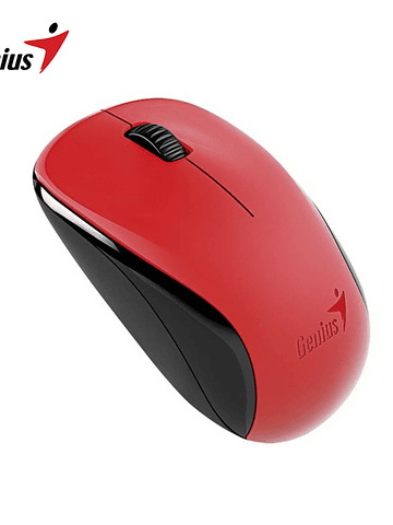 Mouse Genius Nx-7000 Inalámbrico Blueeye Rojo