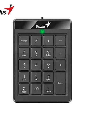 Teclado Numerico Genius Numpad 110 Usb Keys Black